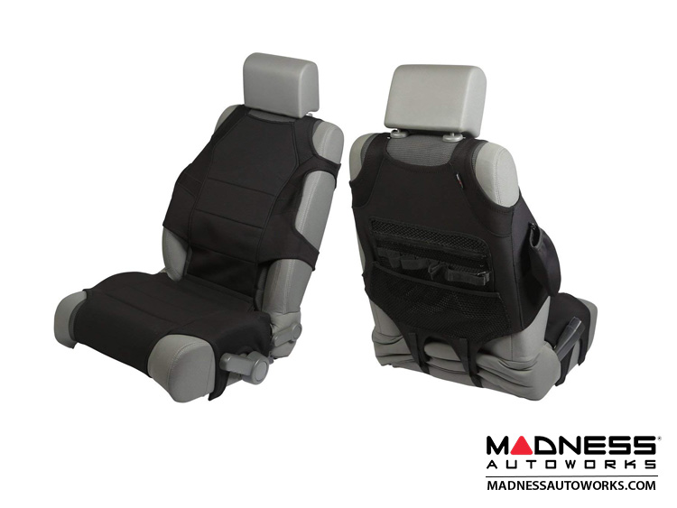 Jeep Wrangler JK/JL Seat Protector Vest Kit - Neoprene - Black